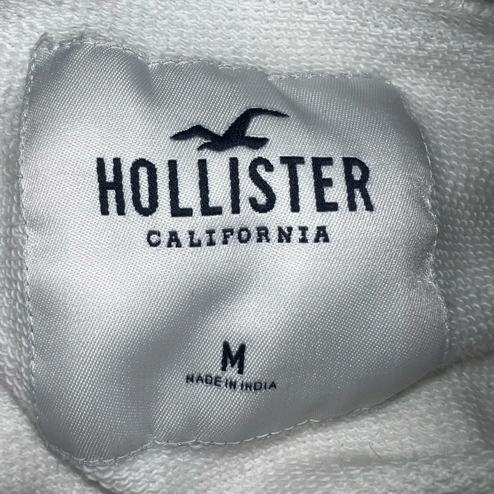 Hollister Full Zip Cropped Eyelet Hood Hoodie - Picture 8 of 11